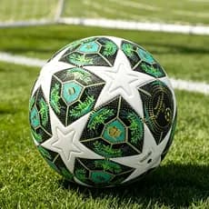 Bola De Futebol PU Tamanho 5 De Alta Qualidade , Construção Sem Costura , Antiderrapante , À Prova De Explosão , Para Tr