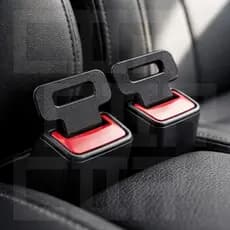Trava Cinto De  Segurança  Carro Anti Alarme Praticidade Estilo Veicular Acessório Funcional
