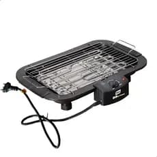 Churrasqueira Elétrica Portátil Sem Fumaça Gourmet Inox 1800W 2000w INMA Grelha Caminhoneiro