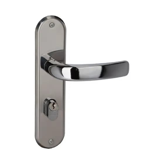 Fechadura Aliança Galaxy Espelho Externa 4191 40mm Cr Cor Espelhado