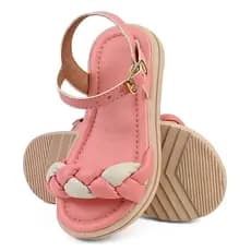 Sandália Infantil Feminina Trança Delicada Conforto Primavera Verão Menina