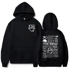 The Neighbourhood NBHD Band Moletom Hip Hop Unissex Com Capuz Promoção Envio Rápido