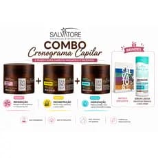Cronograma Capilar Salvatore Mascara Condicionante Moisturizer Chemical Repair Restructuring 250ml