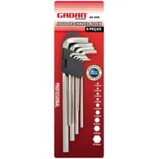 jogo de Chave Allen Longa Grande Hexagonal 1,5 a 10 mm