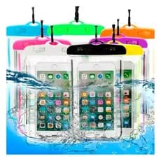 Capa Bolsa Prova Dágua  capinha Impermeável de Celular