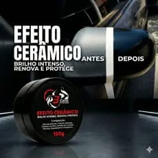 Revitalizador  Automotivo Cera  Carnaúba de Plásticos a Parachoque o melhor e Envio Rápido Garantido