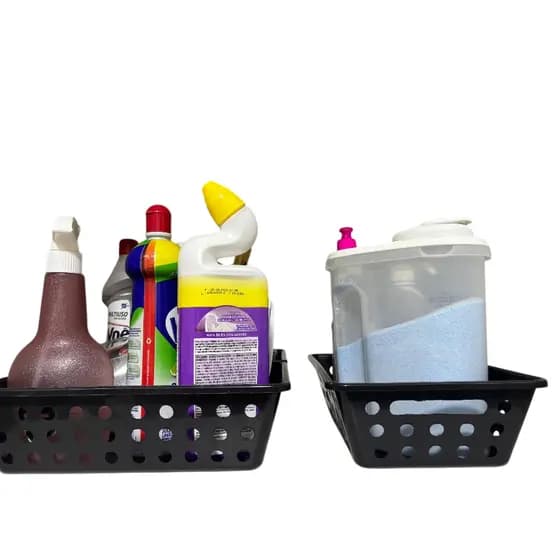 Kit 10 Cestos Organizador Multiuso G Ideal Para Gavetas e Armários em Geral (29X19)