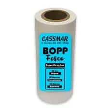 Bopp Fosco Para Laminação Bobina A4 22cmx10m Cassmar 1un