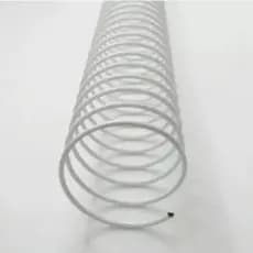 Espiral Para Encadernação Metal Branco A4 17mm 100fls 05un
