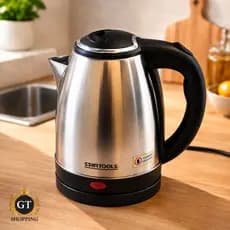 Chaleira Elétrica 2L Startools - Aquecimento Rápido, Base Giratória e Segurança Automática