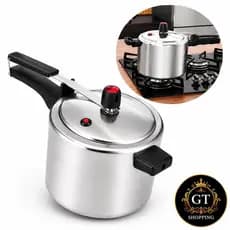 Panela de Pressão 4,5Litros  Panelux Linha Classic Alto Brilho Valvula de Segurança Aluminio A Mais Vendida Do Brasil