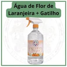 Super Kit Água de Flor de Laranjeira com Gatilho de Spray 1 Litro