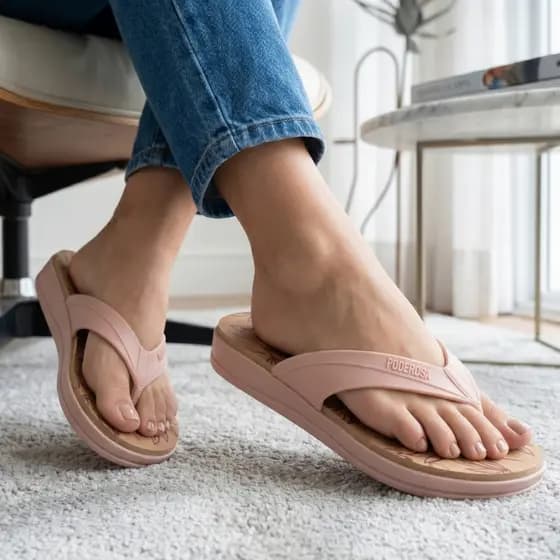Chinelo Ortopédico Ultra Conforto Leve Feminino Original Nuvem Massageadora Anatômico Macio