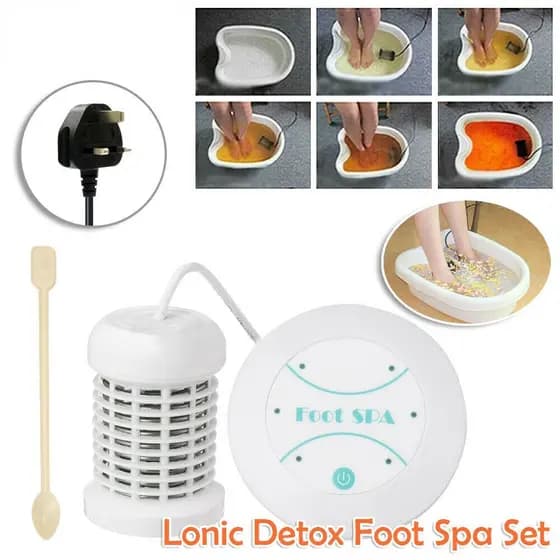 2020 Nova Máquina Home Mini Desintoxicação Pé Spa Célula Dispositivo De Limpeza Iônica Para Pés Aqua Banho Massagem Desintoxicante De