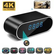 2025 Novo 4K 1080P HD Relógio Mini Câmera WIFI Sem Fio Micro Cam IR Night View Alarme Filmadora Digital Suporte De Vídeo