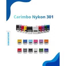 Carimbo Nykon 301 - Medida 10x27