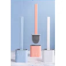 Escova Sanitária Silicone Quadrada Limpeza Banheiro Parede