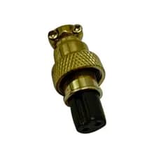 Conector Mike GX12 Fêmea 2 Pinos