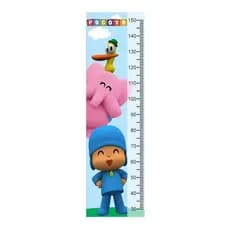 Adesivo Régua Dos Pocoyo Criança 1,5m Medir Altura