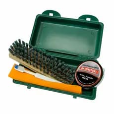Kit Limpeza E Manutenção De Coturno Estojo Verde