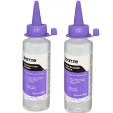 Cola Silicone Artesanato Extraforte Cola Para Tecido Eva Isopor Vidro-100ml
