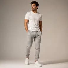 Calça Masculina Moletom Jogger Peluciada Quentinha Esportiva Academia