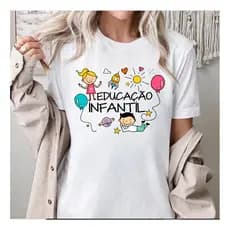 Camiseta Educação Infantil Professores Modelo Unissex