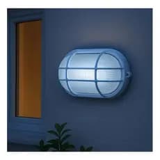 Luminária Arandela Tartaruga Lampada Soquete E27 Bivolt Parede Teto Branco OPL