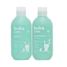 Kit Banho Bebê Infantil Shampoo Condicionador 250ml  Sem Lágrimas Buba Care