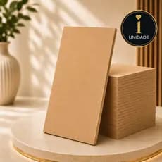 Chapa Placa Mdf Cru Unitario 60x40cm 3mm Sublimacao Quadros Artesanato Decorativo