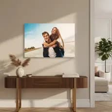 Quadro Decorativo Sala Personalizado 30x50 Com Sua Imagem Qualquer Foto Quarto