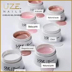 Gel Construtor Uze Nails 25g – Alongamento de Unhas | Anvisa | Hipoalergênico