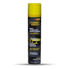 Turbo Wash Cera Para Carro Carnaúba Brilho Espelhado Mais Proteção Lavagem a Seco