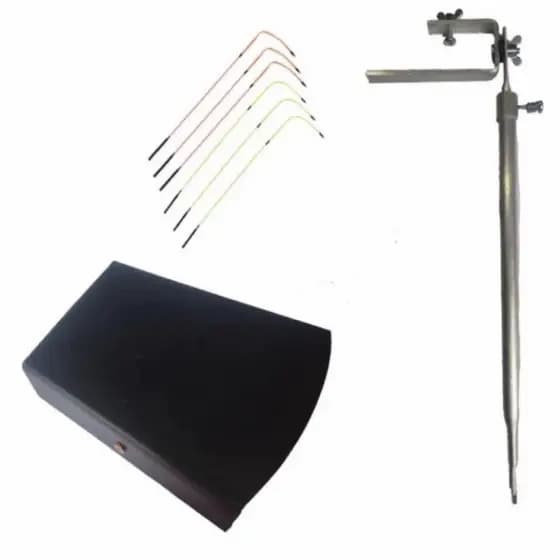 lanterna pesca noturna com 12 led verde 9volts LED ,ela e a bateria + 2 ponteira inteligente