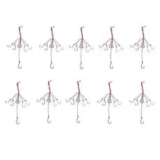KIT 10 chuveirinho de pesca de naylon  MOLA PESCA CARPA TILÁPIA PIAU CORIMBA