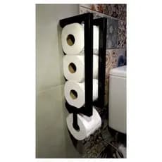 Porta Papel Higiênico Estilo Industrial para 4 rolos
