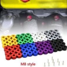 Fender JDM M8 9 Pçs/Pacote JKdreamer Parafusos E Parafuso Para Preenchimento De Entrada De Ar honda