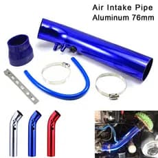 Universal 3 " 76mm Carro De Alumínio Kit De Tubo De Entrada De Ar Longo/3 Polegadas Fria Filtro Para Tubos Frio