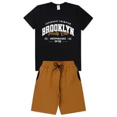 Conjunto Juvenil Verão Masculino Brooklyn Club