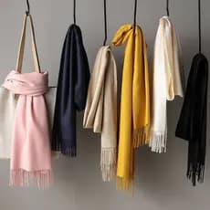 Cachecol Inverno Lenço Pashmina Xale Echarpe Unissex Versátil Despojado