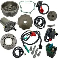 Kit Sistema Partida Elétrica Completo Honda Pop 110i 2016 Até 2023