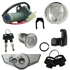 Kit Trava Guidão + Chave Ignição Honda CG 150 Titan 2004 A 2008 KS ES KSE