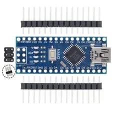 Placa Arduino Nano Com Conector V3 Pino Não Soldado Mega328p