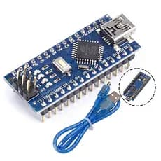 Placa Nano V3 Atmega328 Pinos Soldados + Cabo Para Arduino