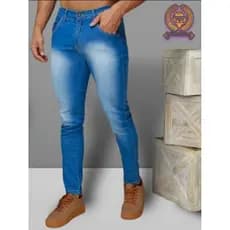 calça jeans masculina com lycra wissam jeans
