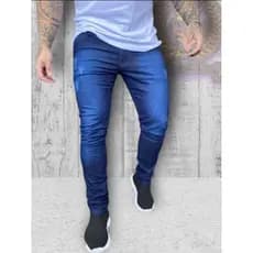 calça jeans masculina com lycra wissam jeans