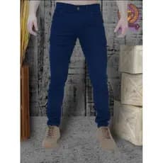 calça jeans masculina com lycra wissam jeans