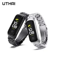 UTHAI S50 Metal Aço Inoxidável Milano Fivela Magnética Pulseira De Relógio Para Samsung GALAXY FIT 2