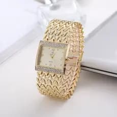 W32 Relógios De Quartzo Moda Feminina Pulseira De Senhora Européia Americana Relógio De Diamantes Pulso Feminino Jóias De