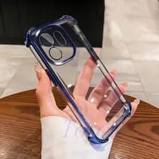 Invólucro Para infinix Hot 50i Quatro Cantos anti-Queda Transparente Caixa De Telefone São Capa Resistente A Quedas